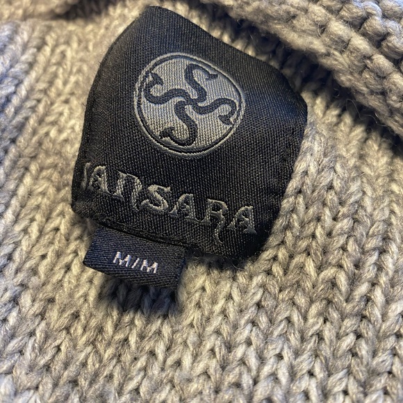 Wool Blend Knitted Fair Isle Pattern Fitted Cardigan Sweater Nordic Sweater - Picture 6 of 7